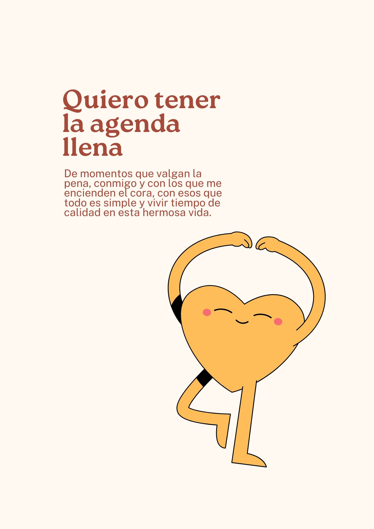 Póster motivacional, arte digital inspirador, trendy, frases positivas, decoración moderna, póster descargable e imprimible, afirmaciones positivas